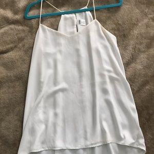 White, tank top